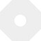 Ekena Millwork Westin Architectural Grade PVC Contemporary Ceiling Medallion, 10"OD x 3"ID x 4"C x 1"P CMP10WN-03000 - alternate 2